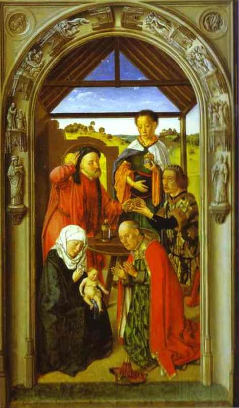 Dieric Bouts The Adoration of Magi.